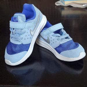 Nike Downshifter purple/blue toddler size 9c